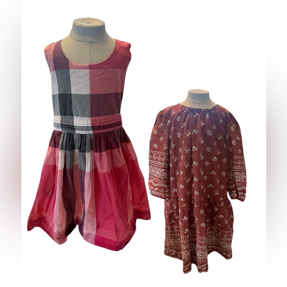 2 Burberry Dresses
